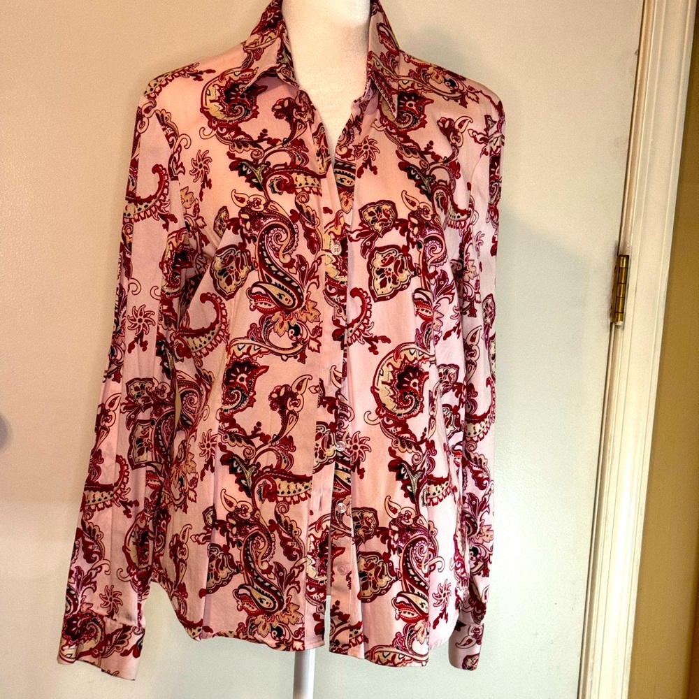 New York & co stretch blouse